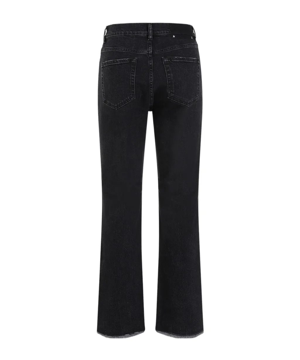 Cropped Flared Jeans