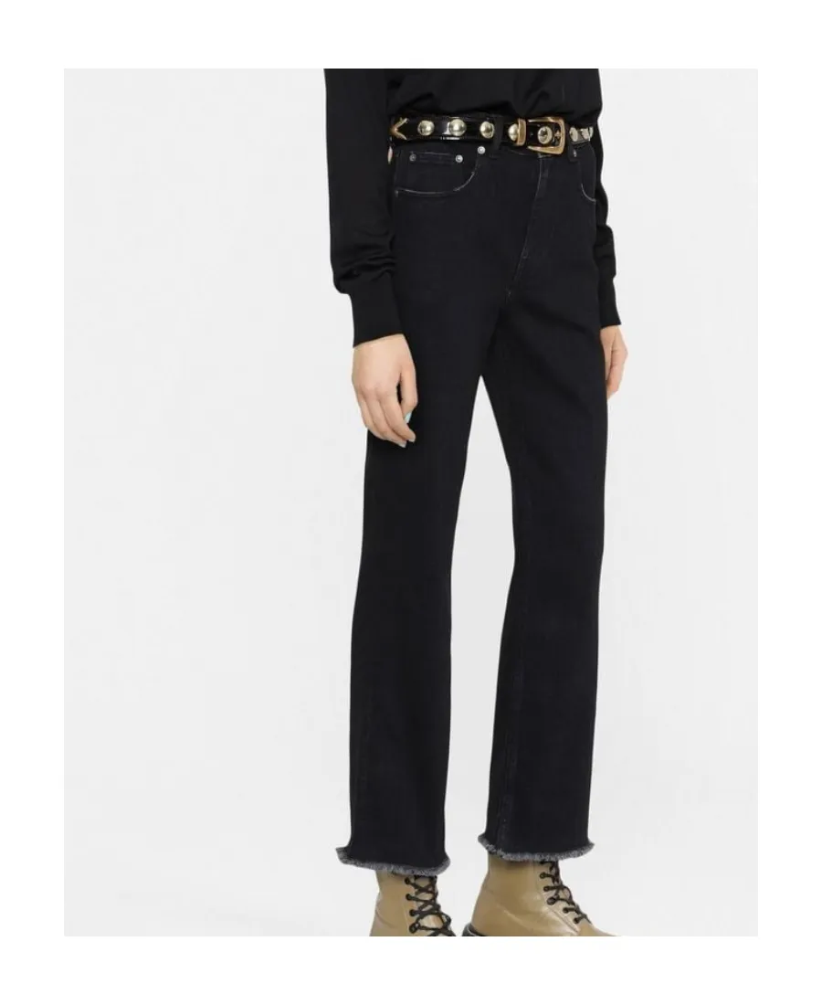 Cropped Flared Jeans