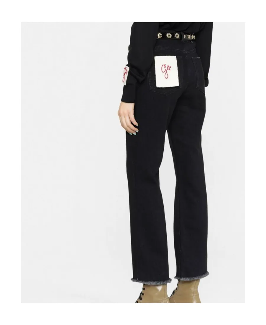 Cropped Flared Jeans