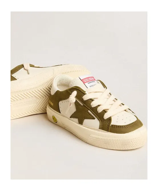 May Round Toe Lace-Up Sneakers