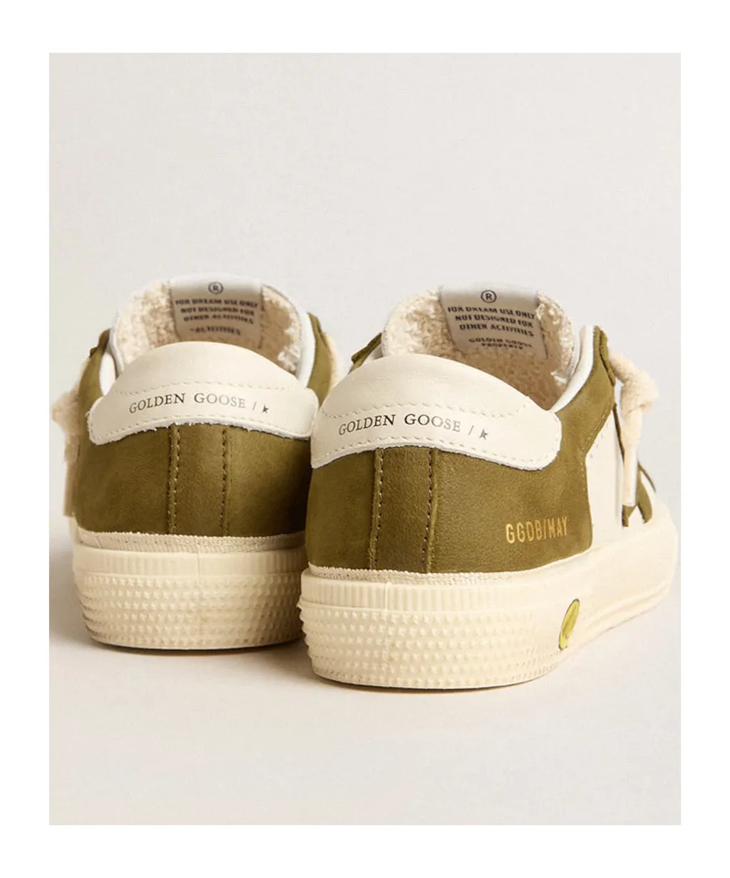 May Round Toe Lace-Up Sneakers