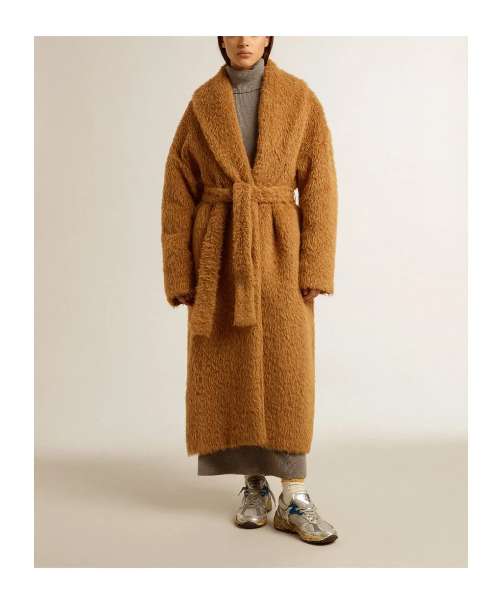 Belted Teddy Over Coat
