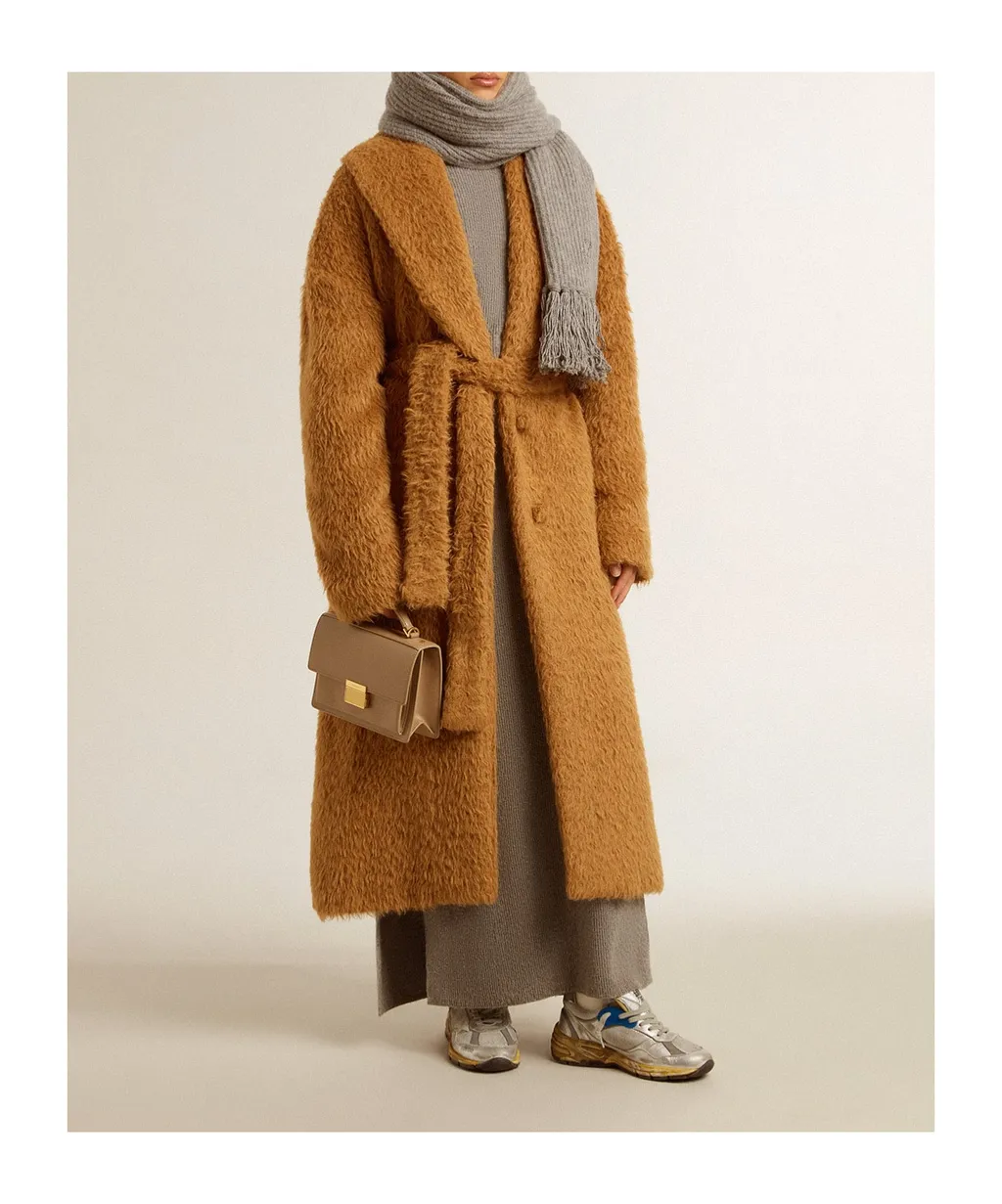 Belted Teddy Over Coat