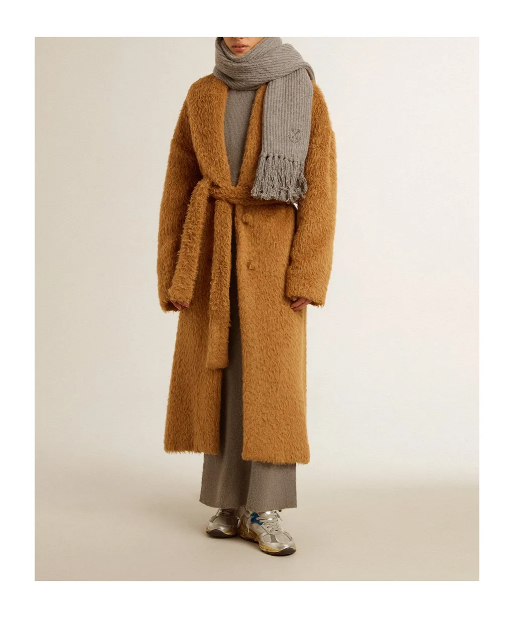 Belted Teddy Over Coat