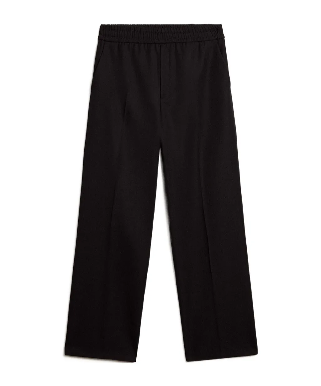 Straight-Leg Tailored Pants