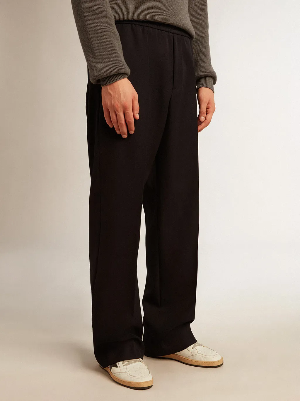 Straight-Leg Tailored Pants