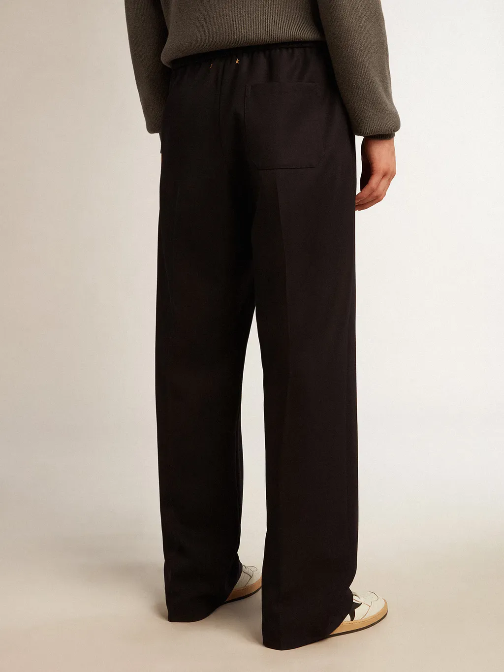 Straight-Leg Tailored Pants