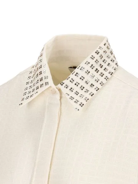 Long Sleeved Embellished Shirt