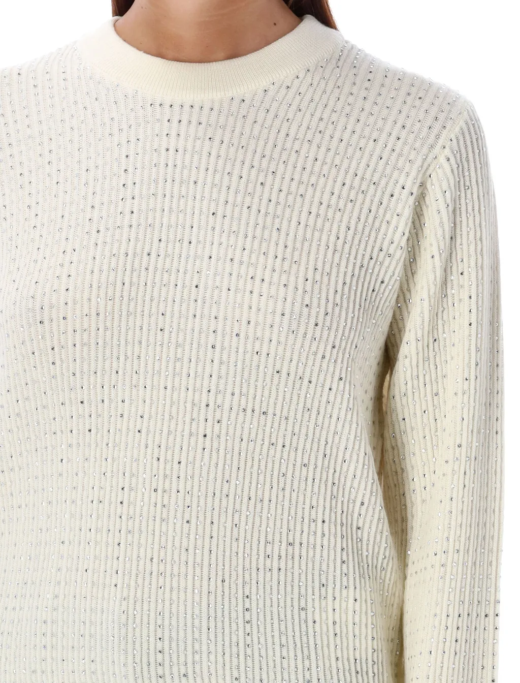 Embellished Crewneck Jumper