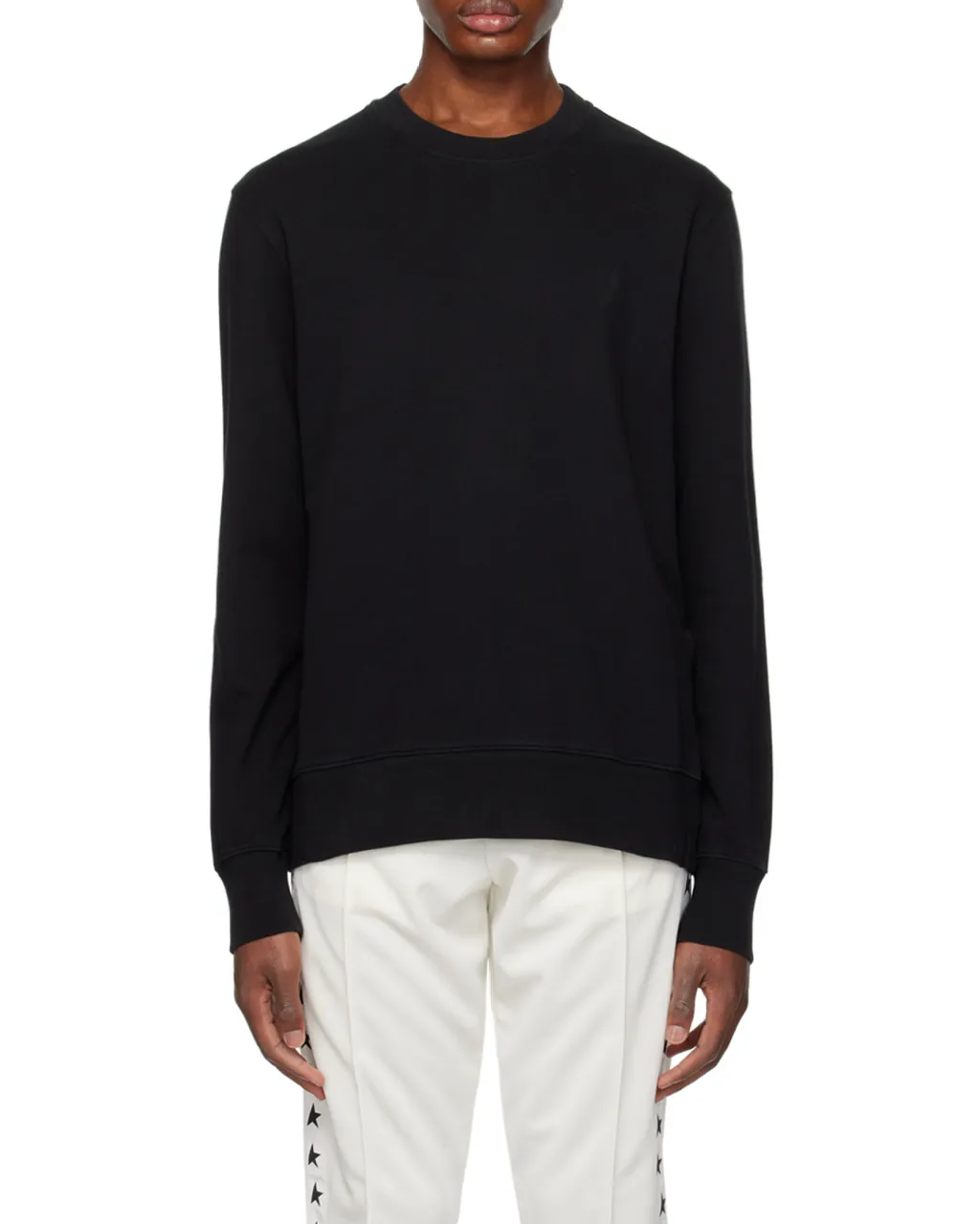 Star Printed Crewneck Sweatshirt