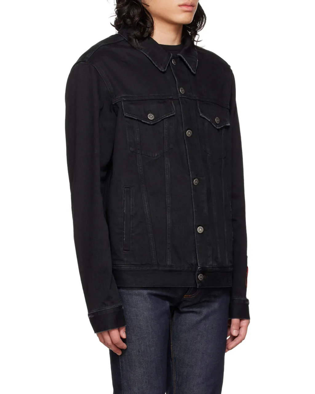 Buttoned Denim Jacket