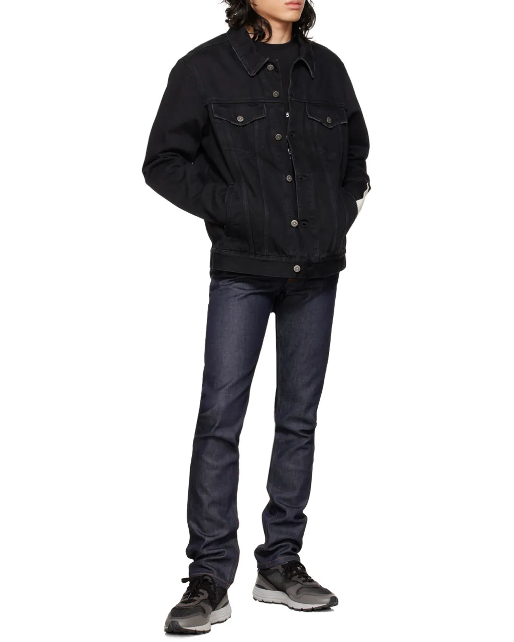 Buttoned Denim Jacket