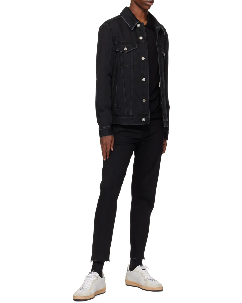Buttoned Denim Jacket