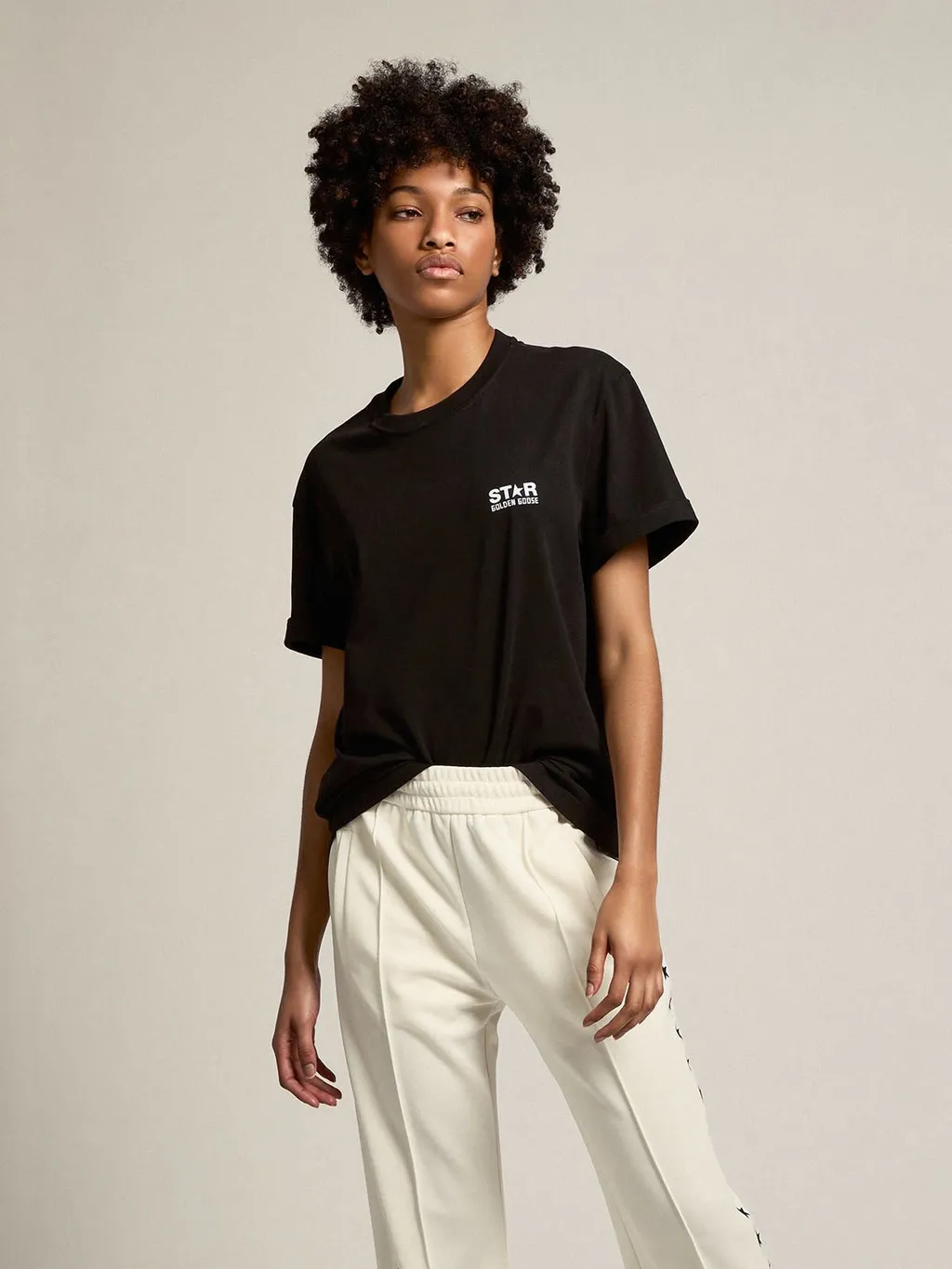 Logo Printed Crewneck T-Shirt