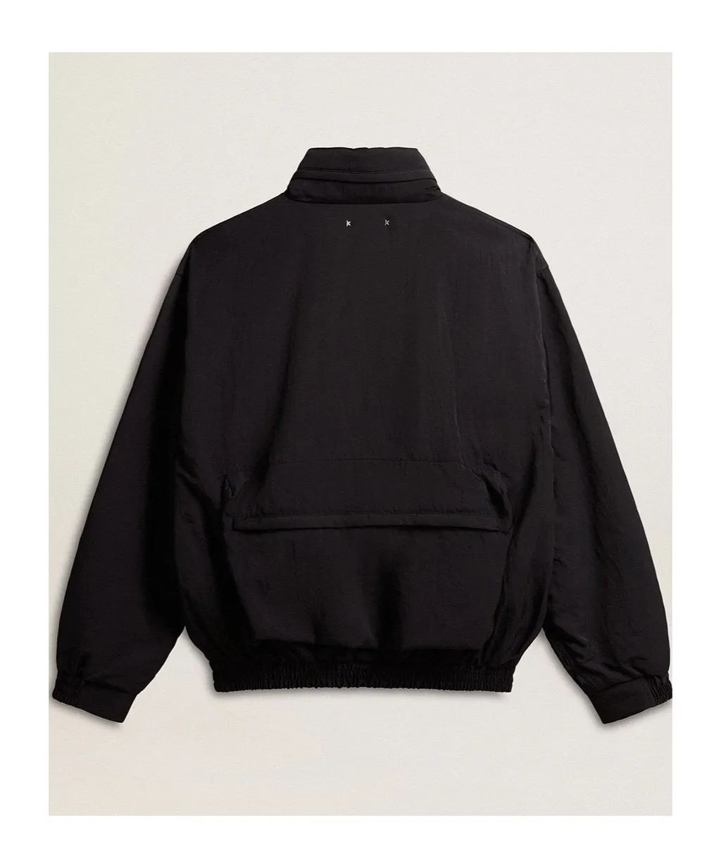 Pockets Detailed High-Neck Windbreaker
