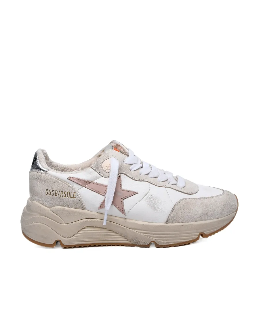 Running Sole Lace-Up Sneakers