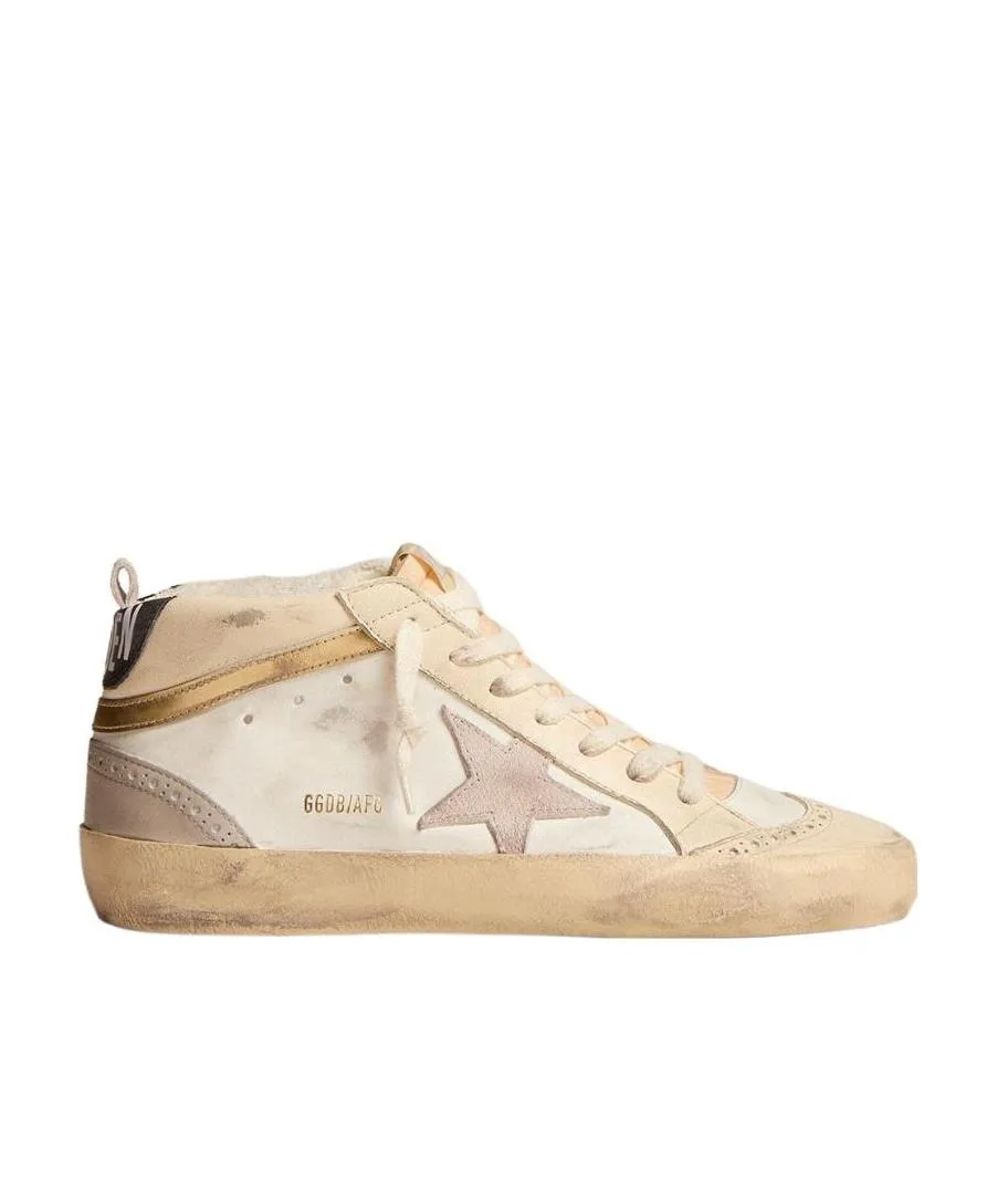 Mid-Star Lace-Up Sneakers