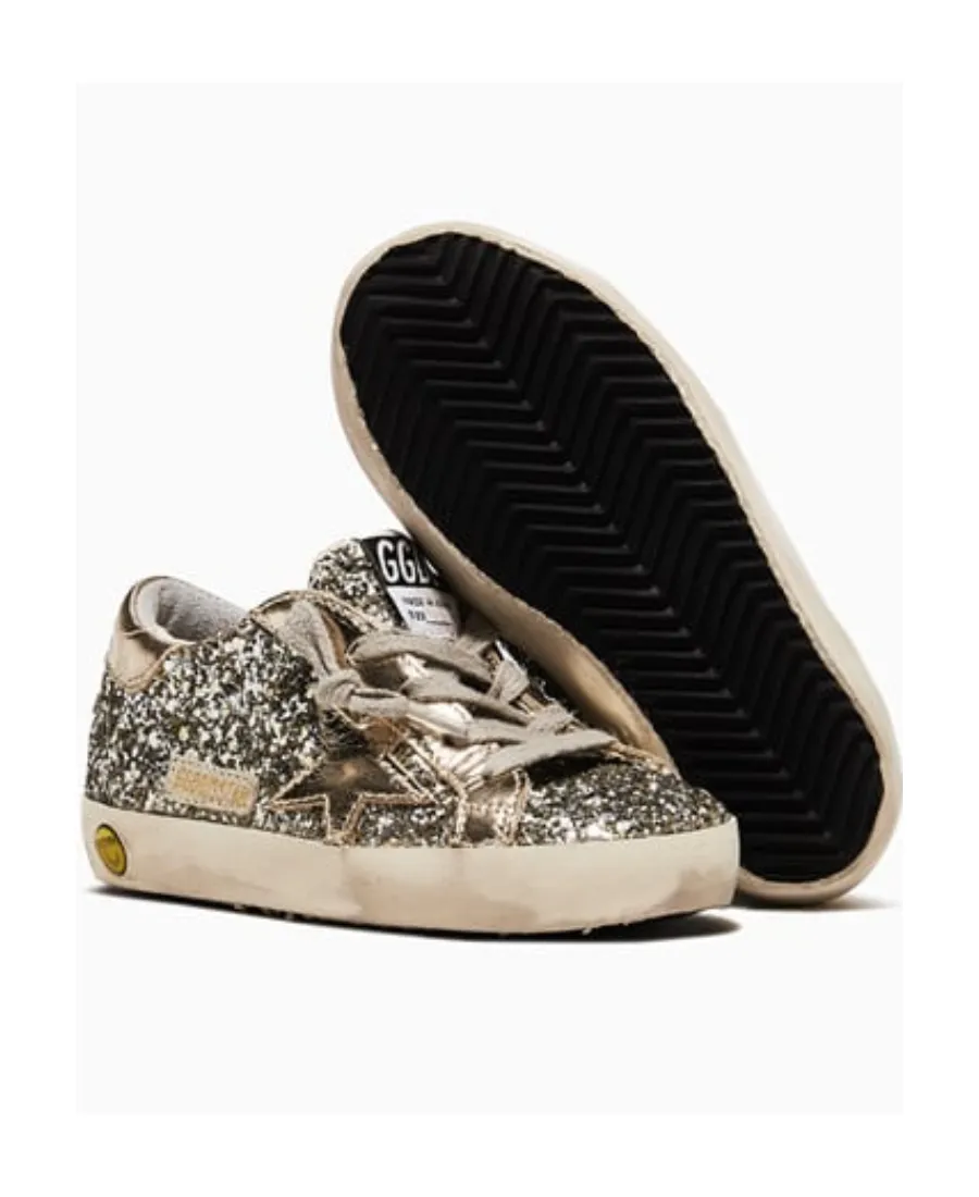 Super-Star Glittered Sneakers