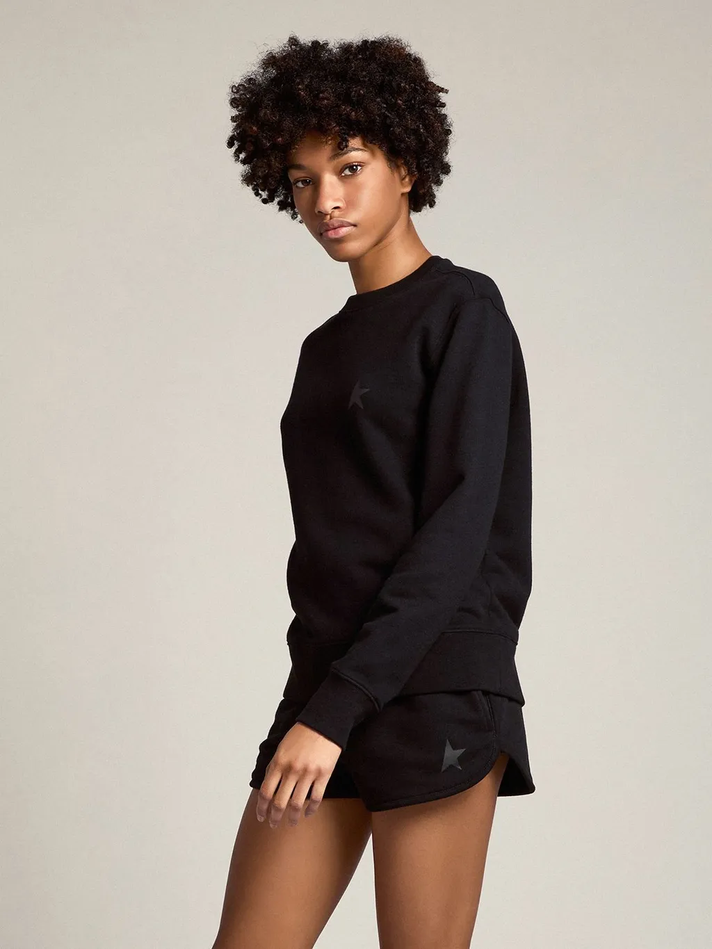 Star Printed Elasticated Shorts