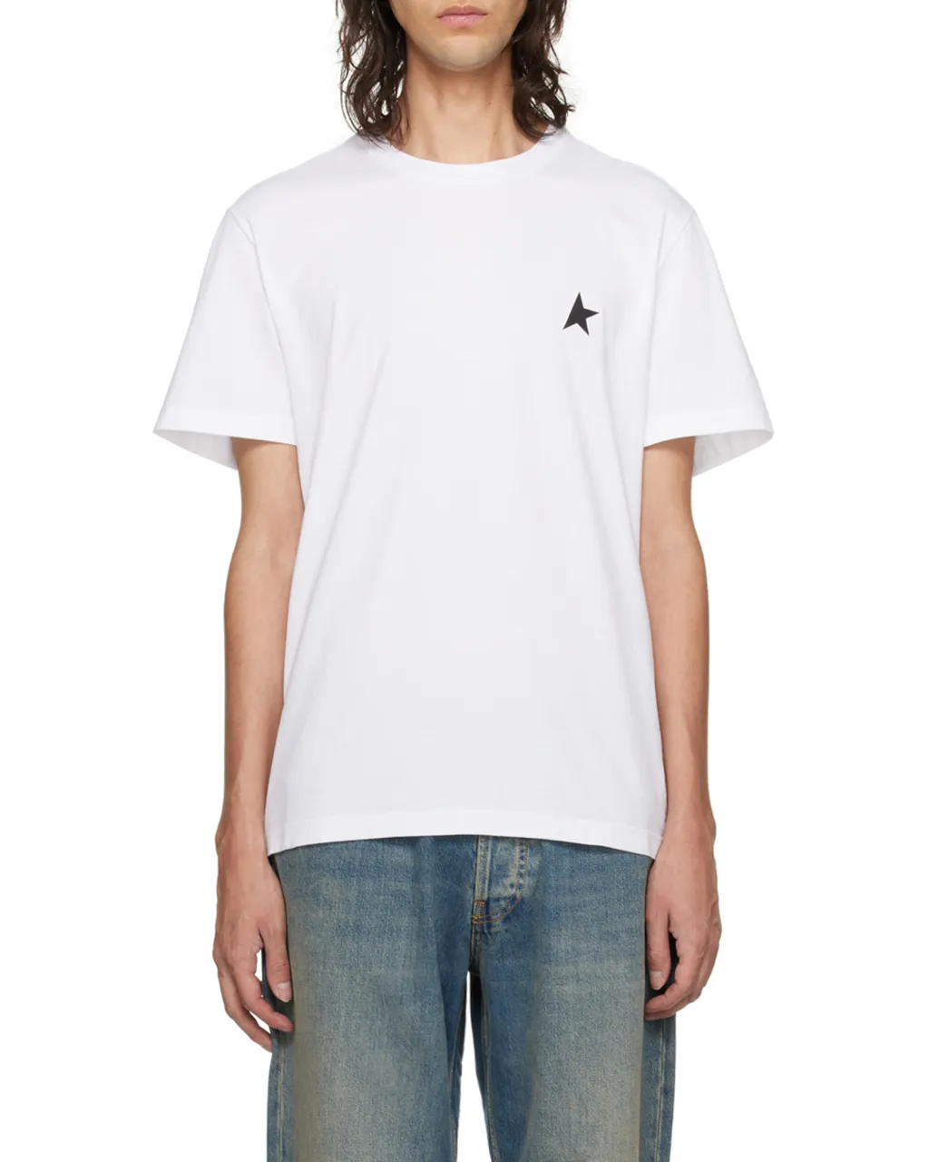 Star Printed Crewneck T-Shirt