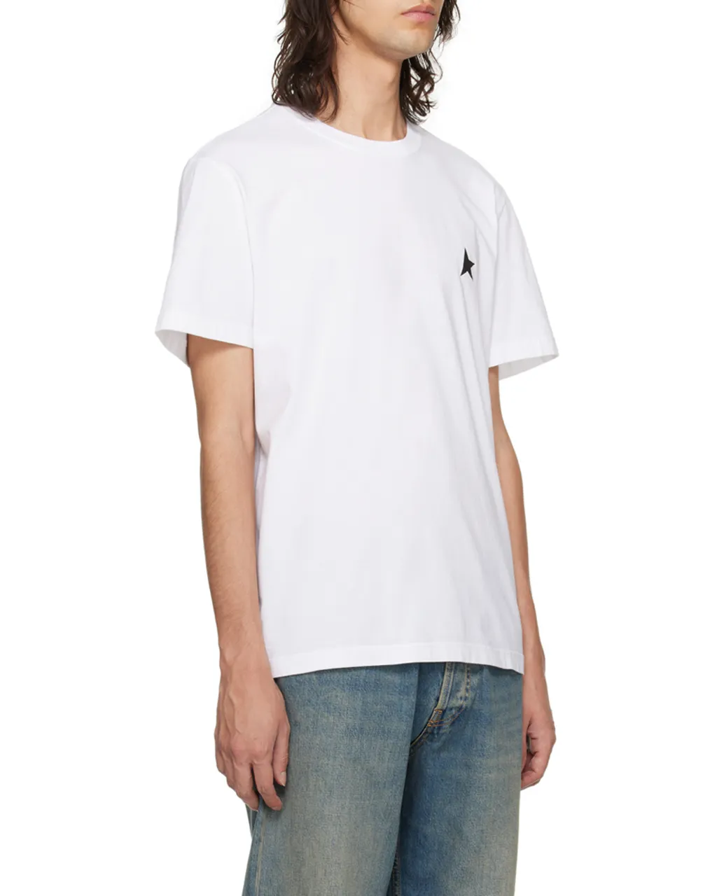 Star Printed Crewneck T-Shirt