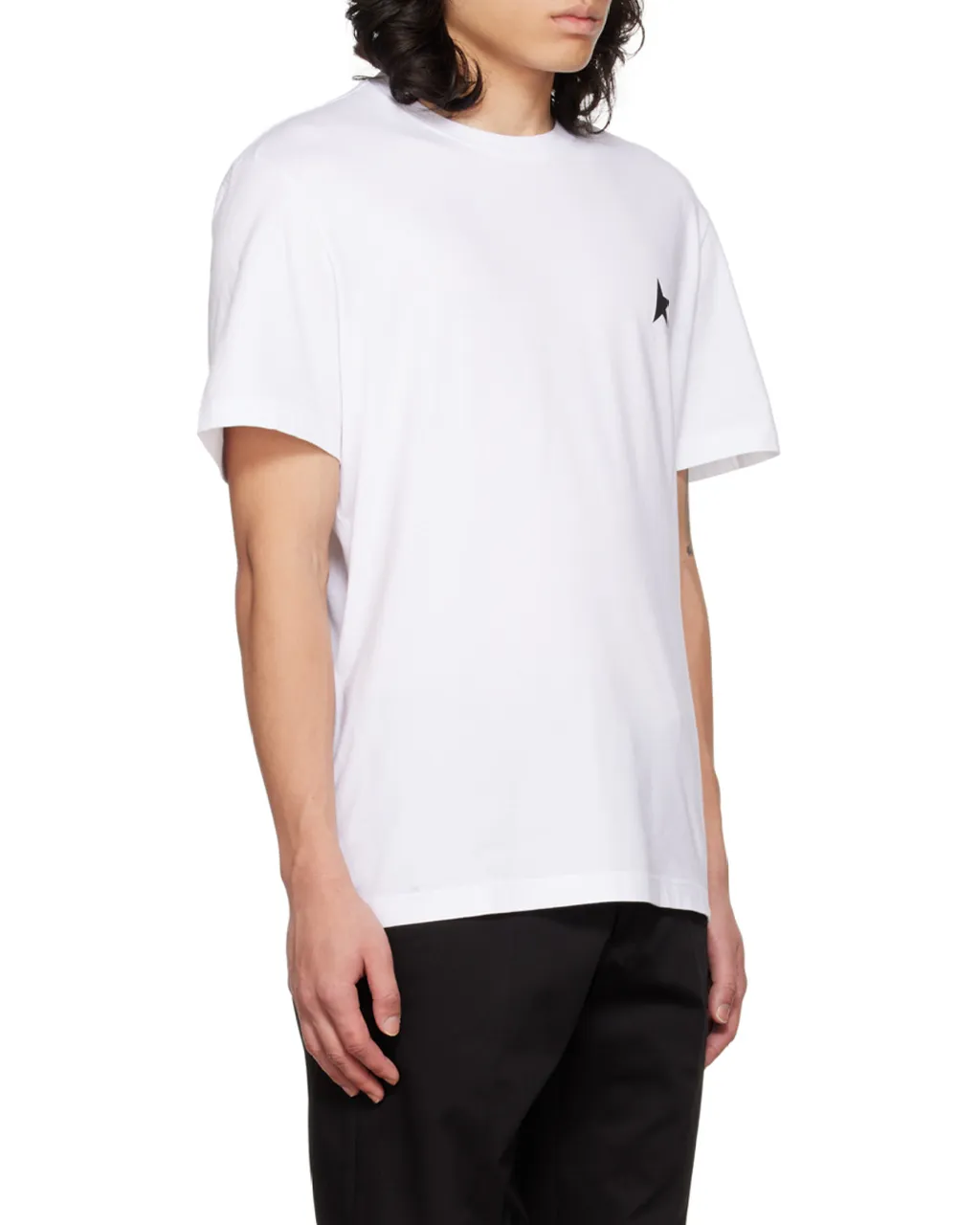 Star Printed Crewneck T-Shirt