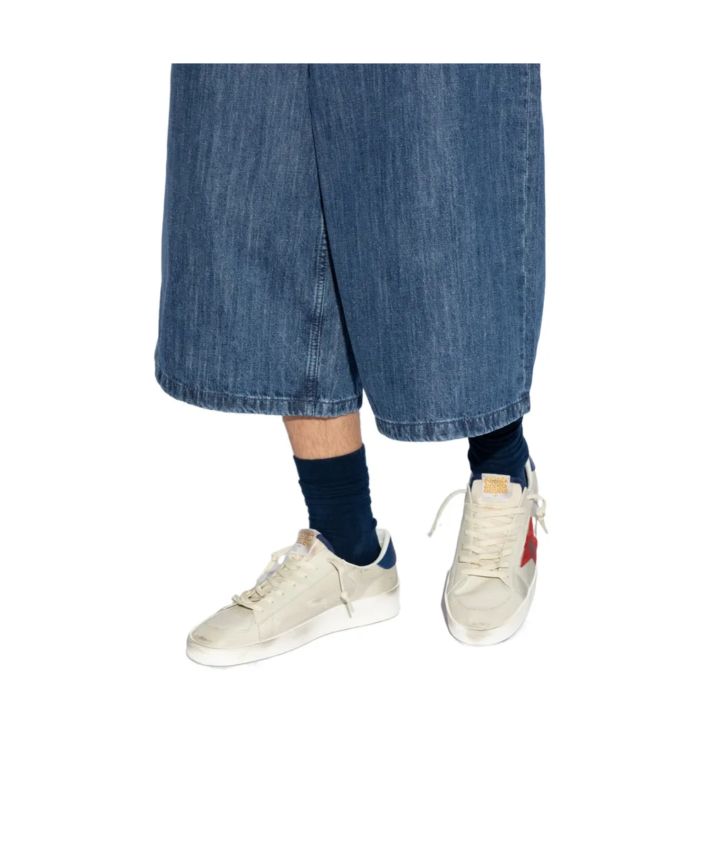 Star Patch Low-Top Sneakers