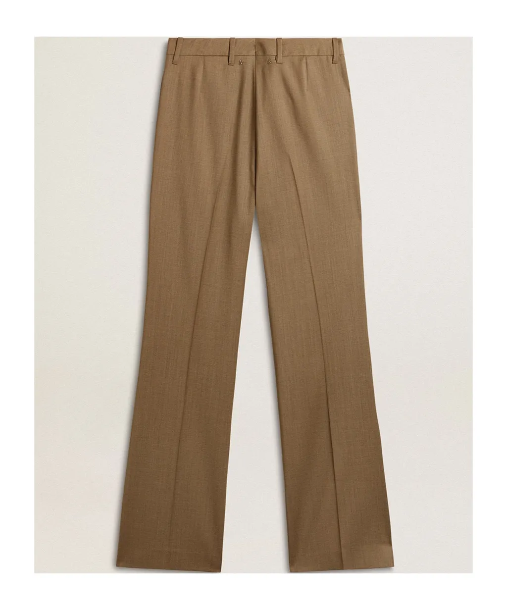 Straight-Leg Tailored Trousers