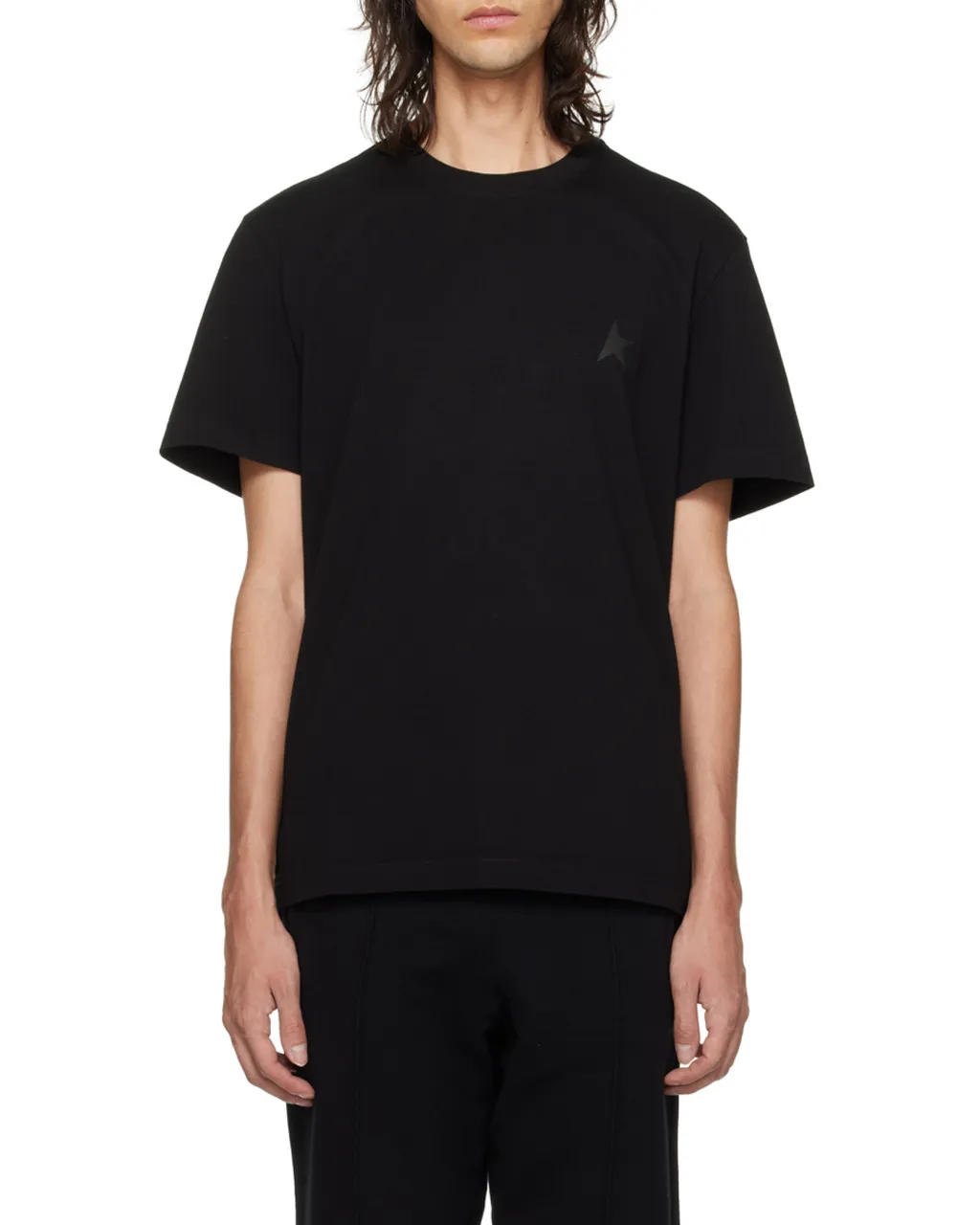 Star-Printed Crewneck T-Shirt
