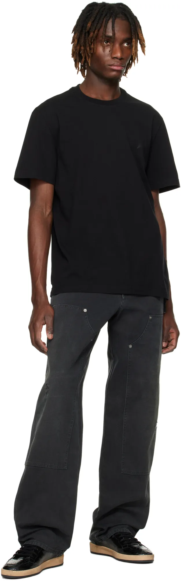 Star-Printed Crewneck T-Shirt