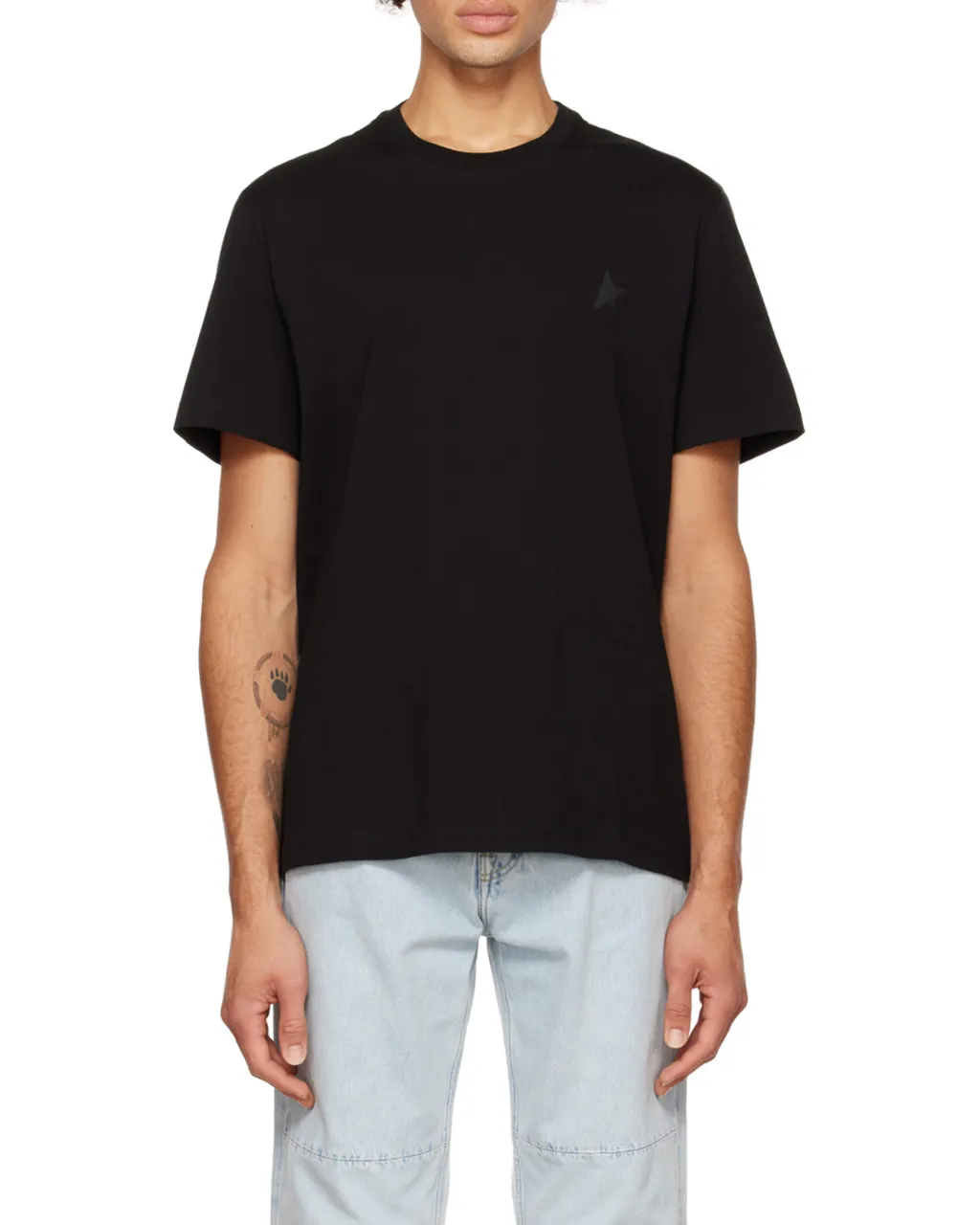 Star-Printed Crewneck T-Shirt