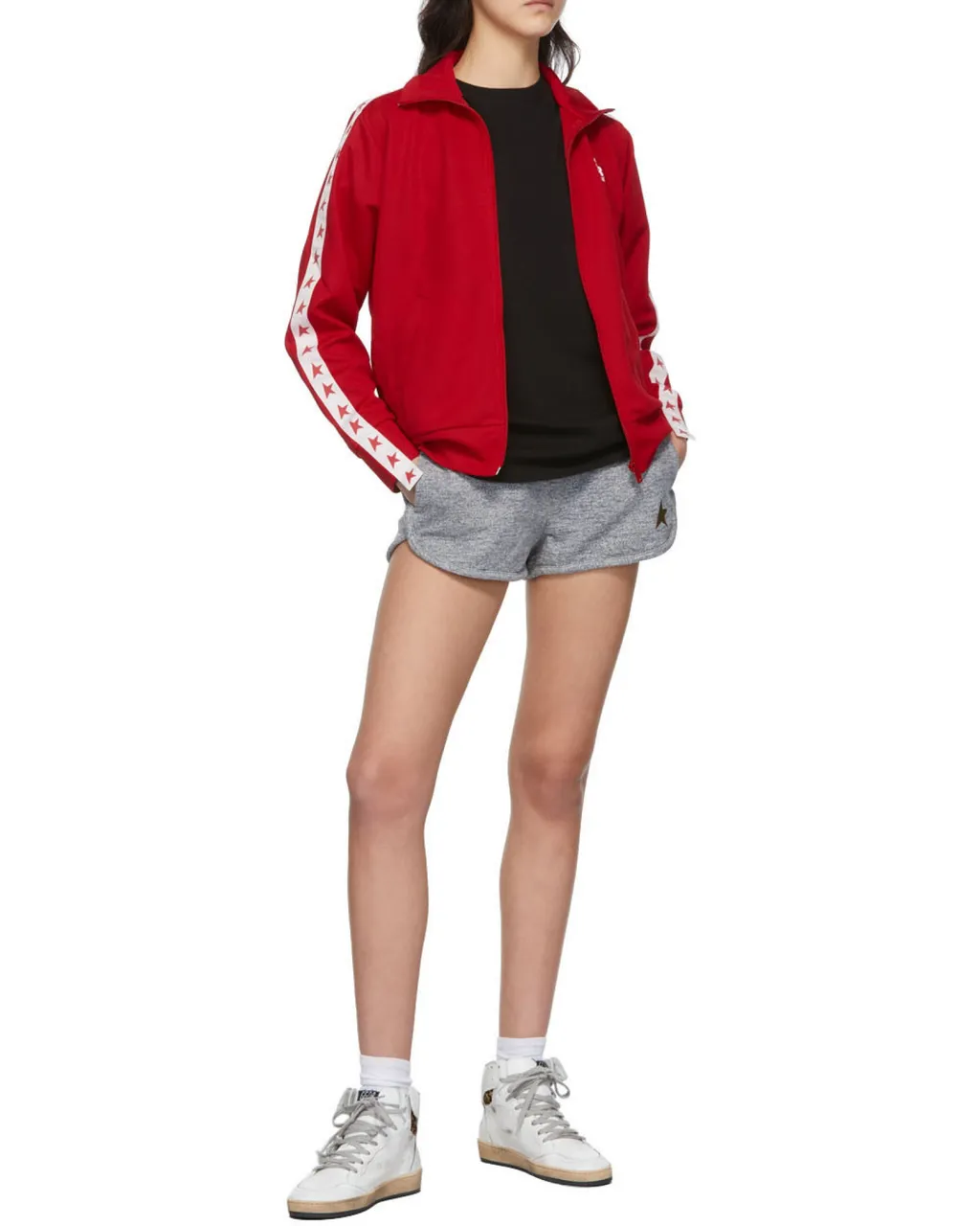 Star Embroidered Shorts