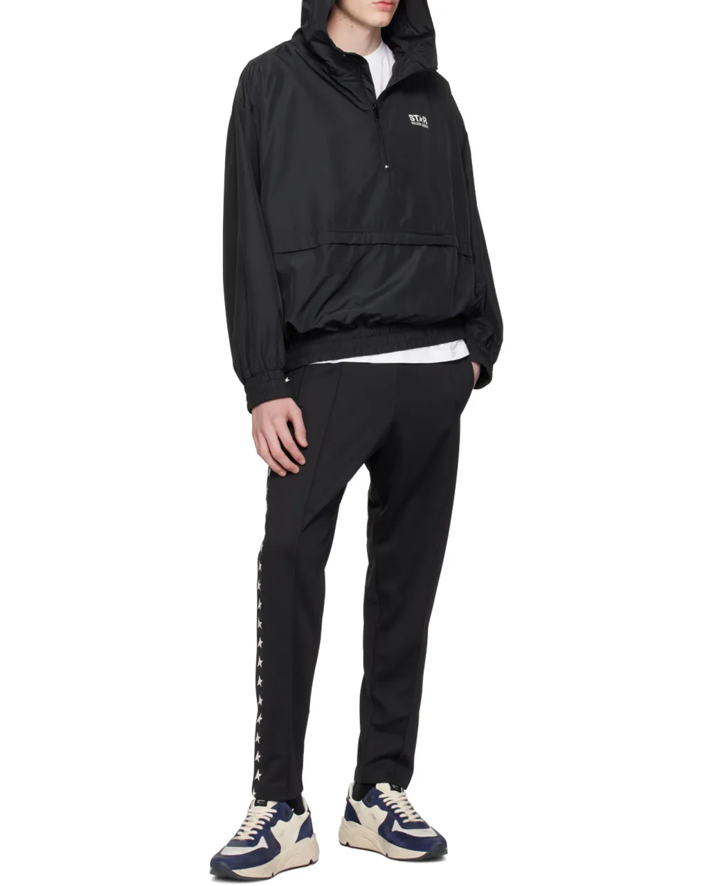 Half-Zip Hooded Sweatshirt