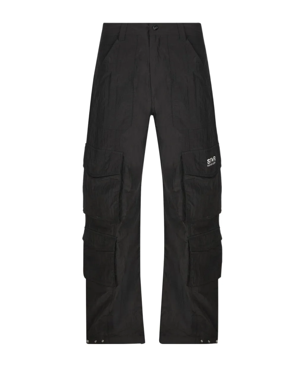 Logo Printed Cargo Trousers
