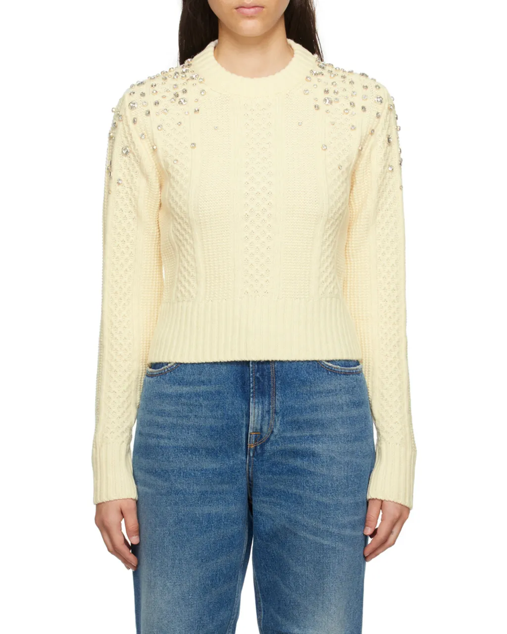 Embellished Knitted Jumper