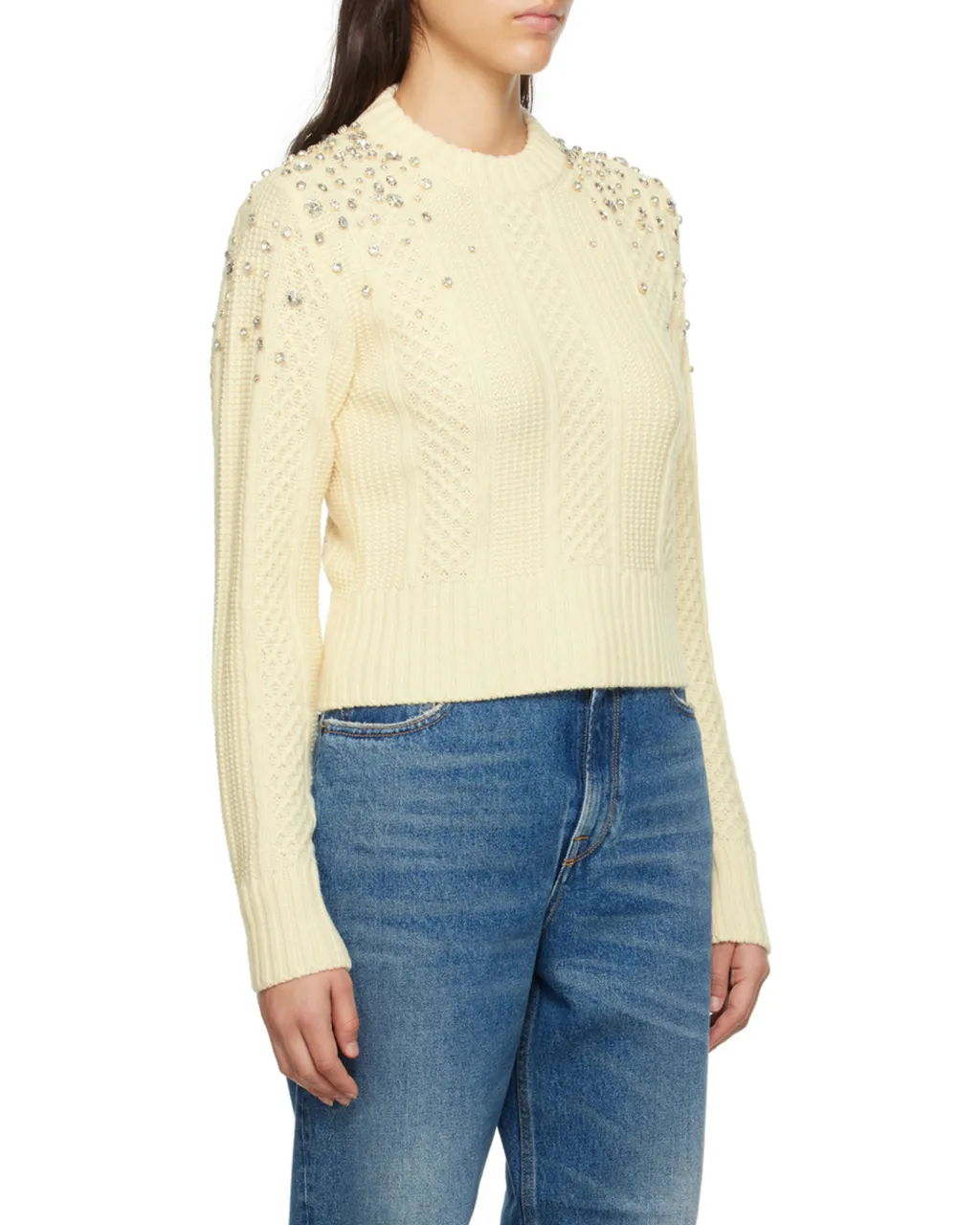 Embellished Knitted Jumper
