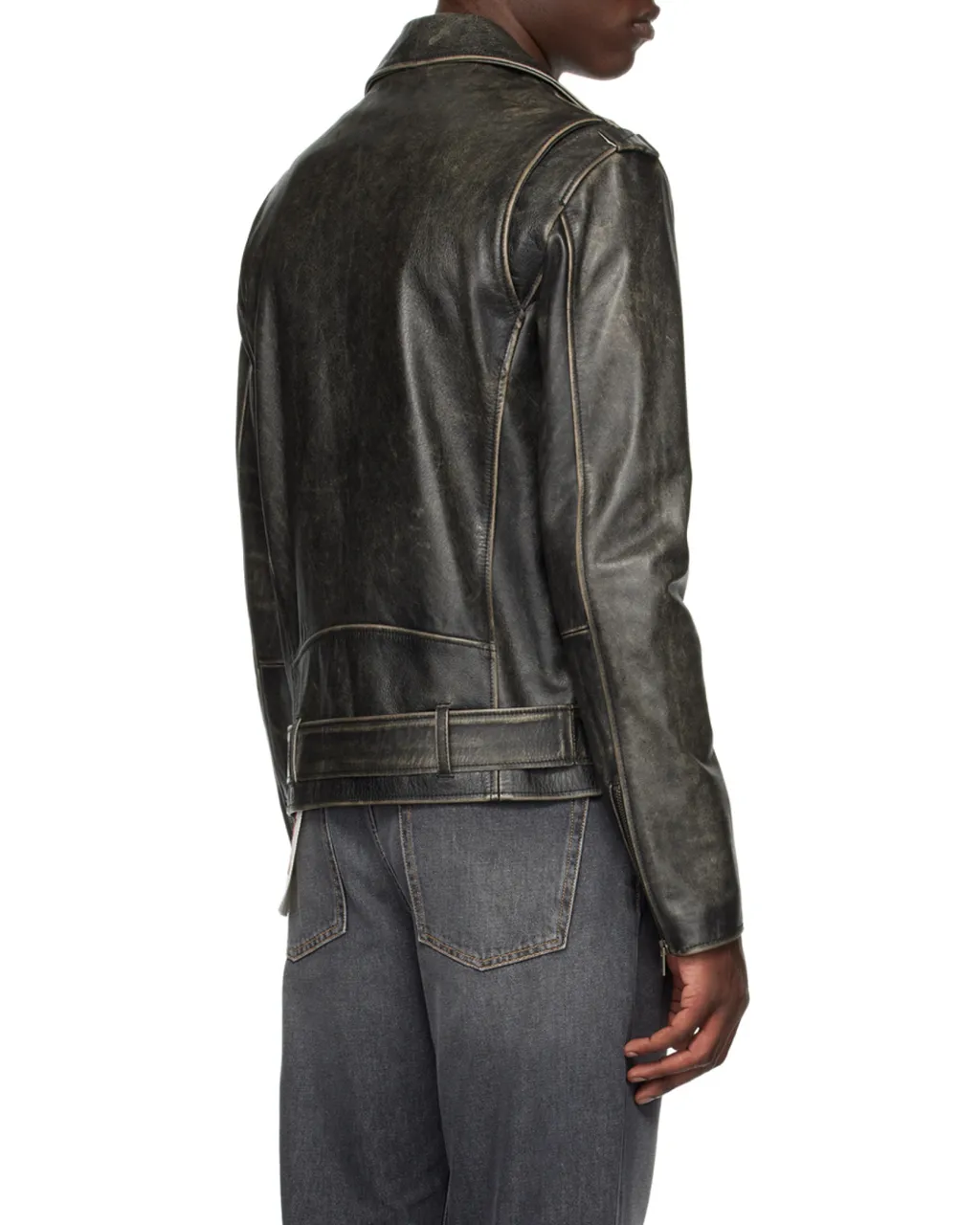 Zipped Biker Jacket