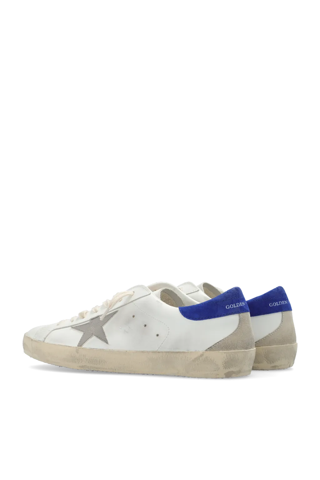 Star Patch Lace-Up Sneakers