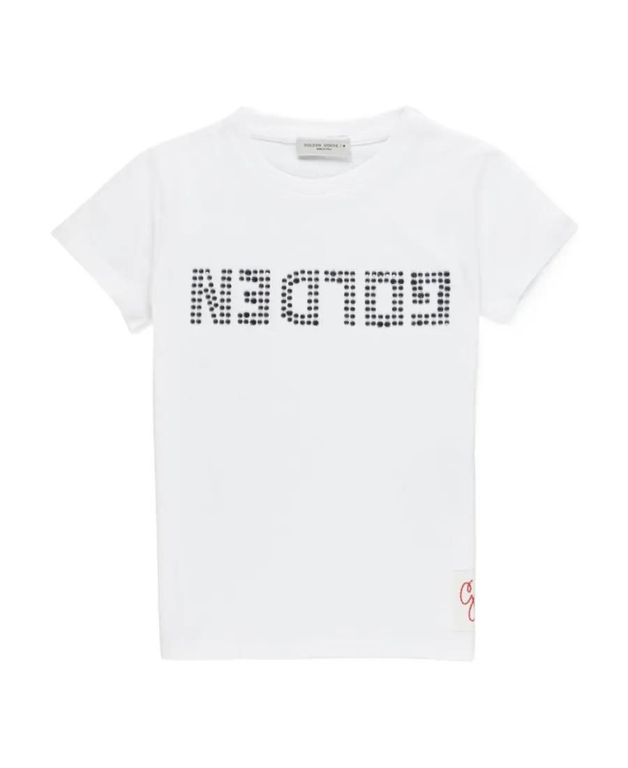 Embellished Logo Crewneck T-Shirt