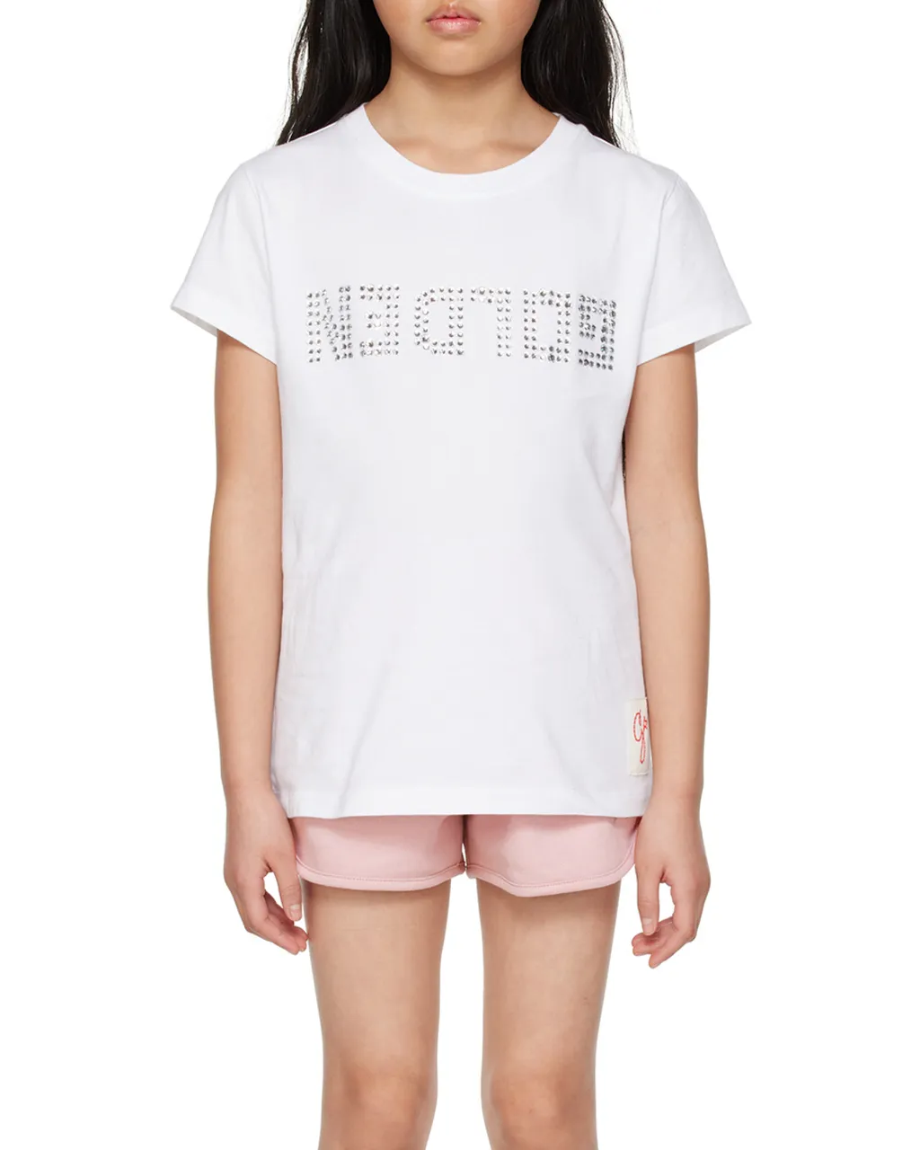 Embellished Logo Crewneck T-Shirt
