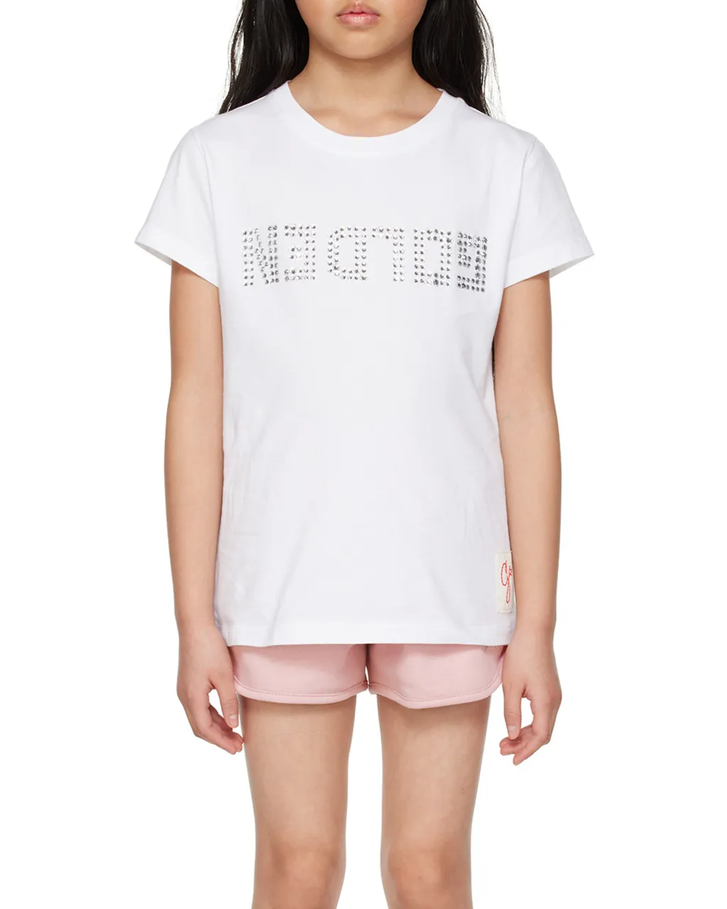 Embellished Logo Crewneck T-Shirt