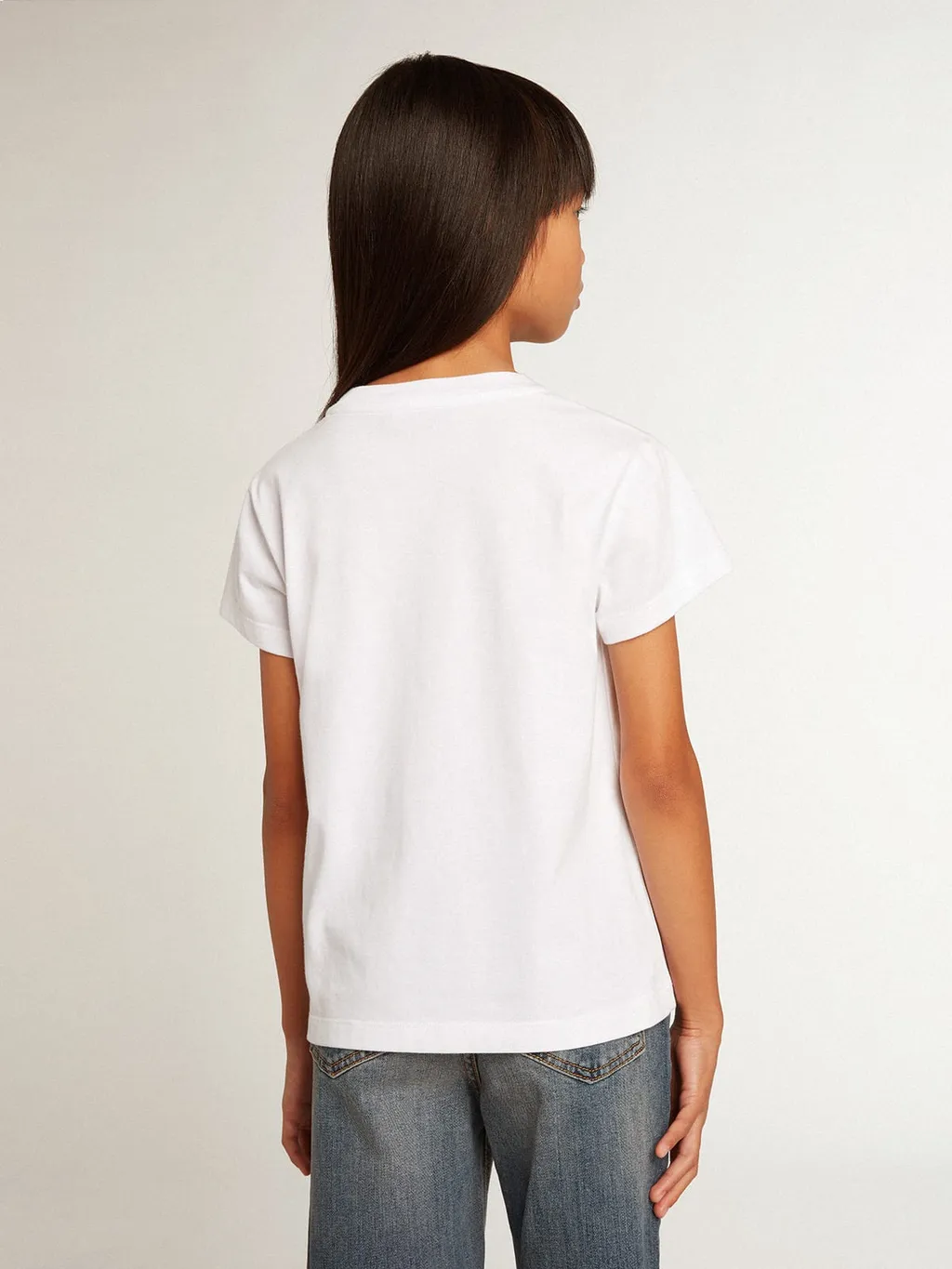 Embellished Logo Crewneck T-Shirt