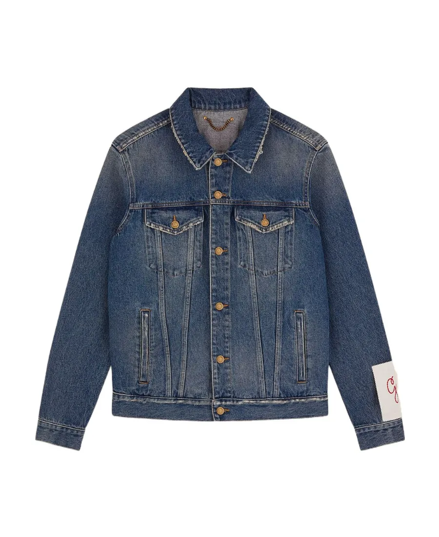 Buttoned Denim Jacket
