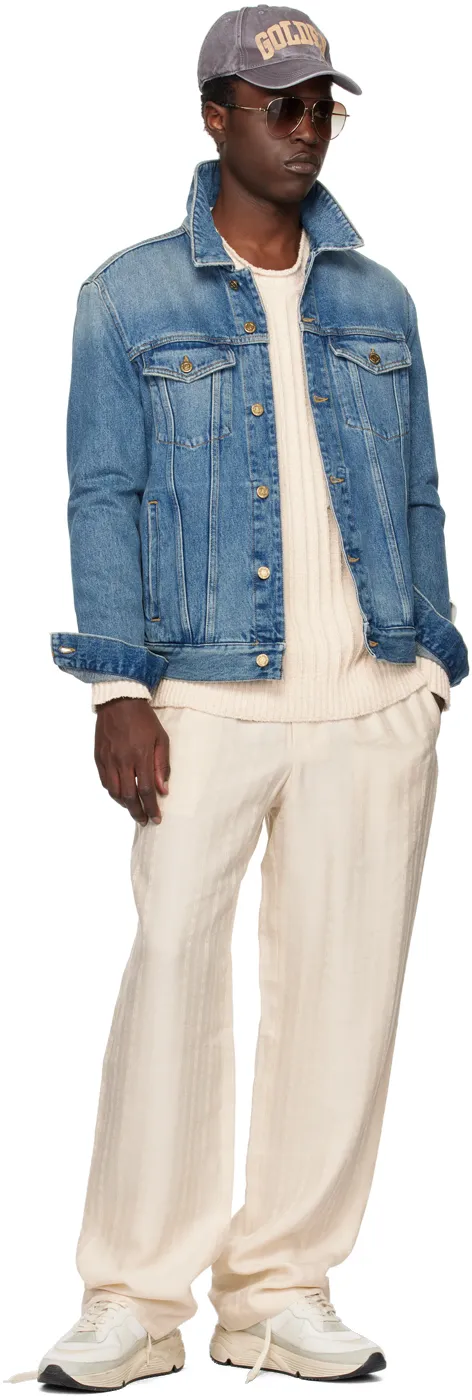 Buttoned Denim Jacket