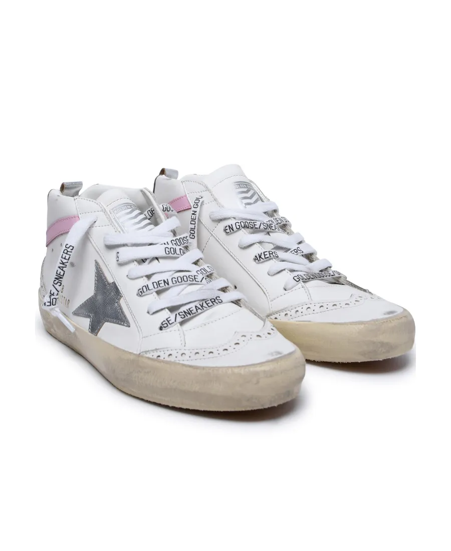 Mid-Star Lace-Up Sneakers