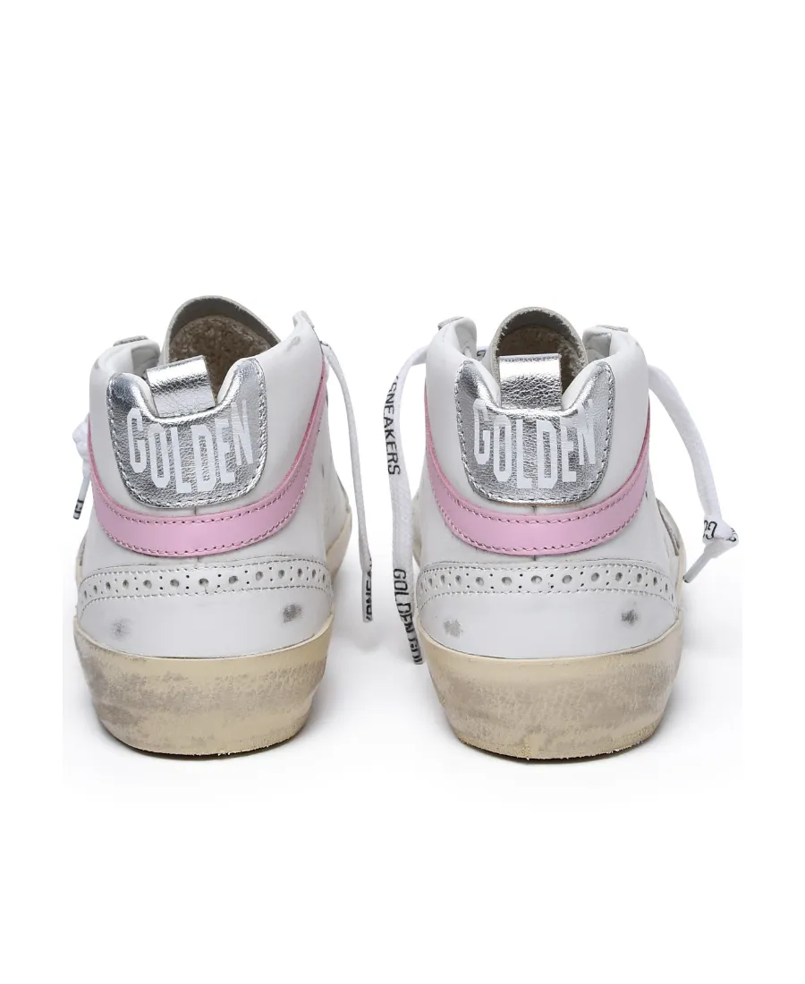 Mid-Star Lace-Up Sneakers