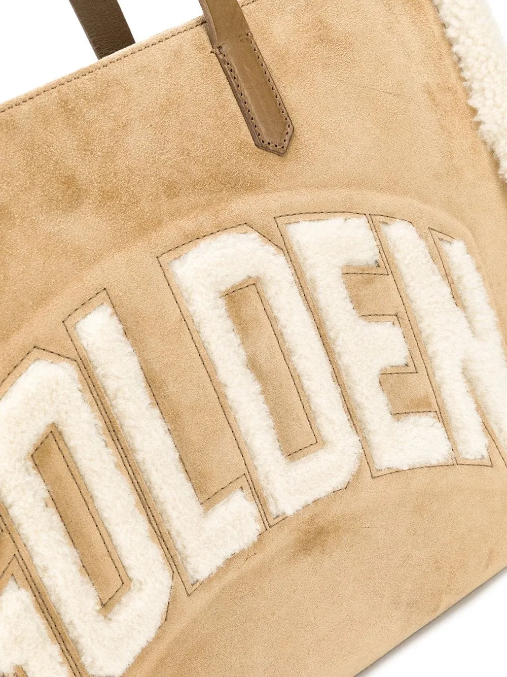 Logo Detailed Strapped Tote Bag