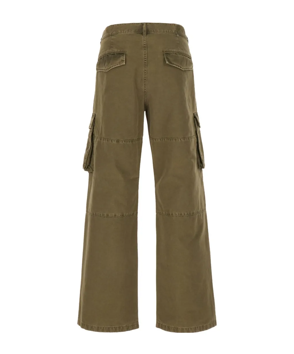 Wide-Leg Cargo Pants