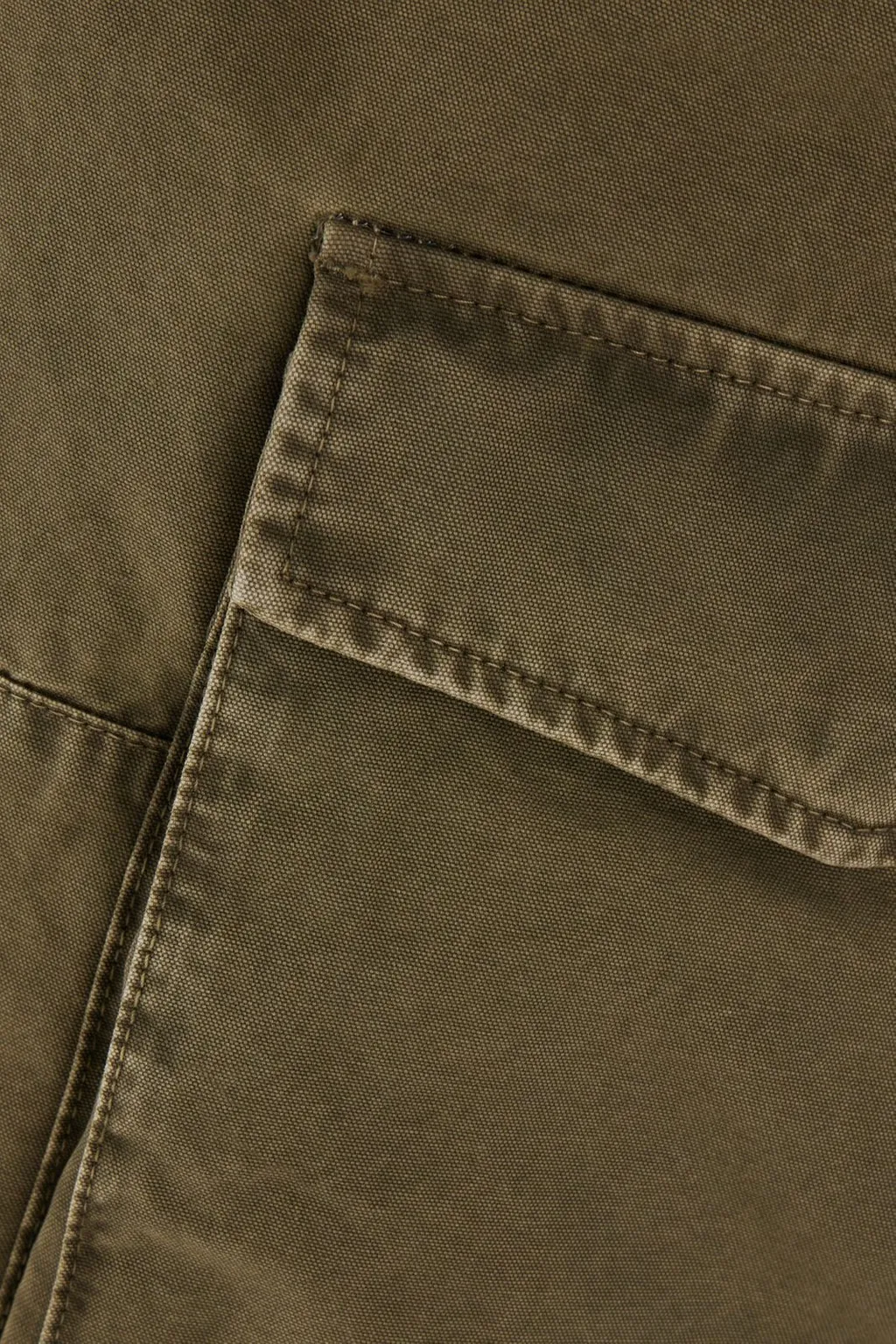 Wide-Leg Cargo Pants