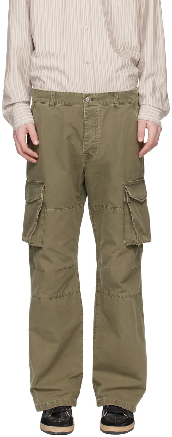 Wide-Leg Cargo Pants